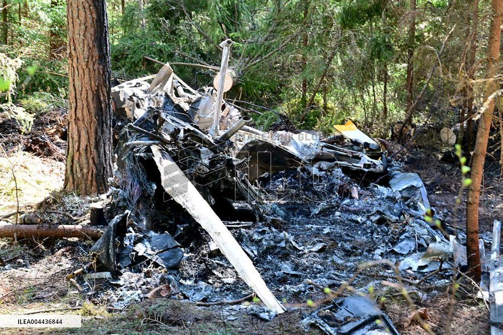 HELICOPTER - CRASH - EURA - FINLAND