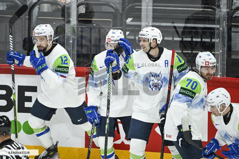 ICE HOCKEY WC FRANCE-SLOVENIA