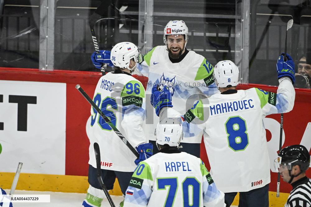 ICE HOCKEY WC FRANCE-SLOVENIA