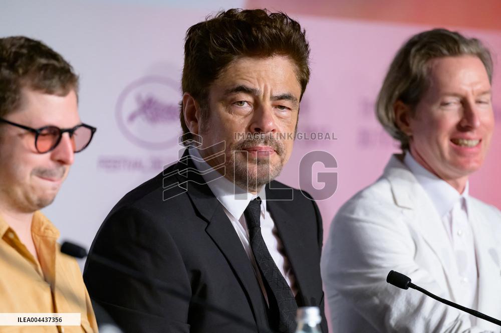Cannes The Phoenician Scheme Press Conference NG