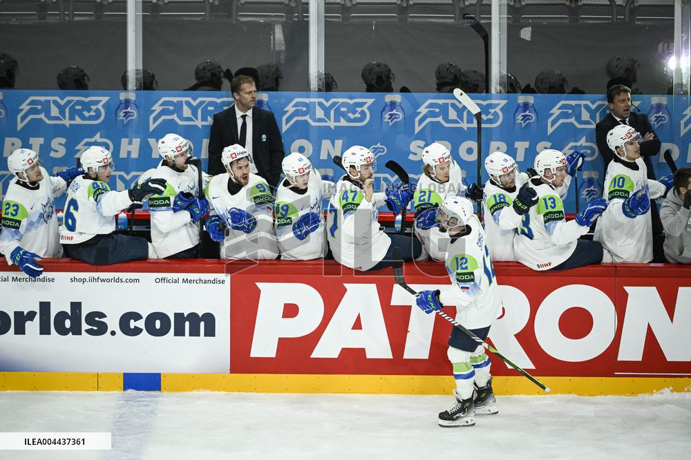 ICE HOCKEY WC FRANCE-SLOVENIA