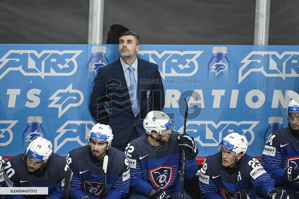 ICE HOCKEY WC FRANCE-SLOVENIA