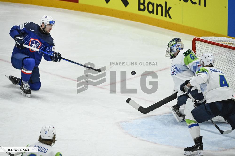 ICE HOCKEY WC FRANCE-SLOVENIA