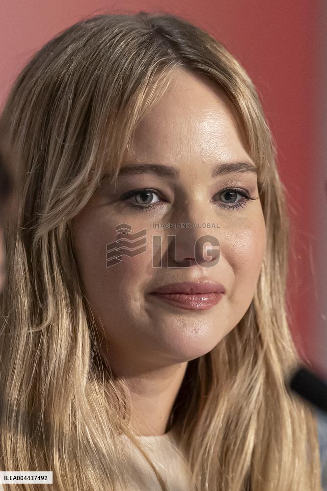 Cannes - Die My Love Press Conference