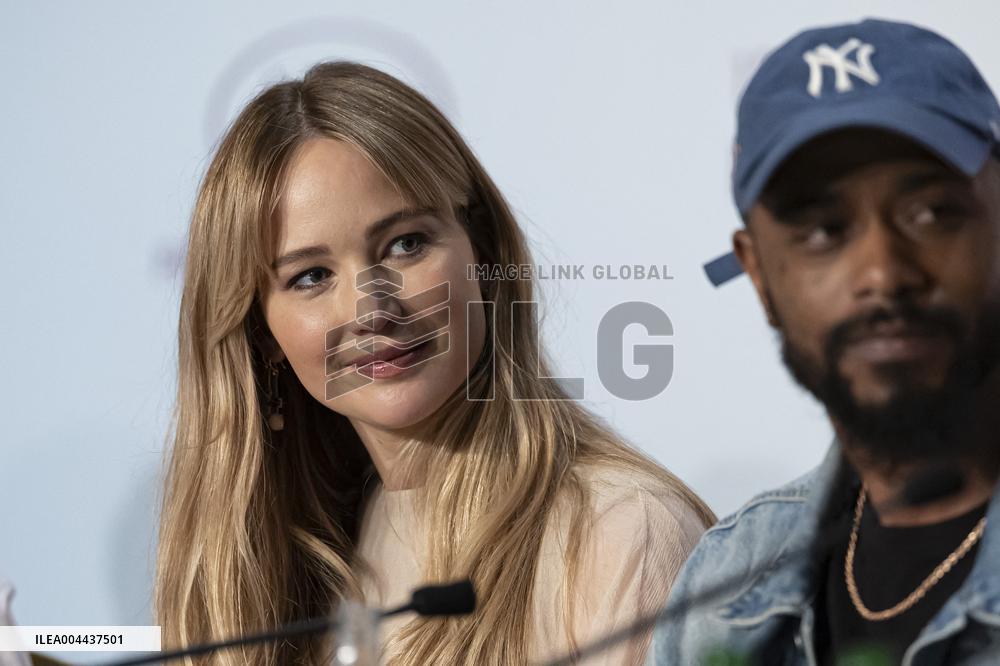 Cannes - Die My Love Press Conference