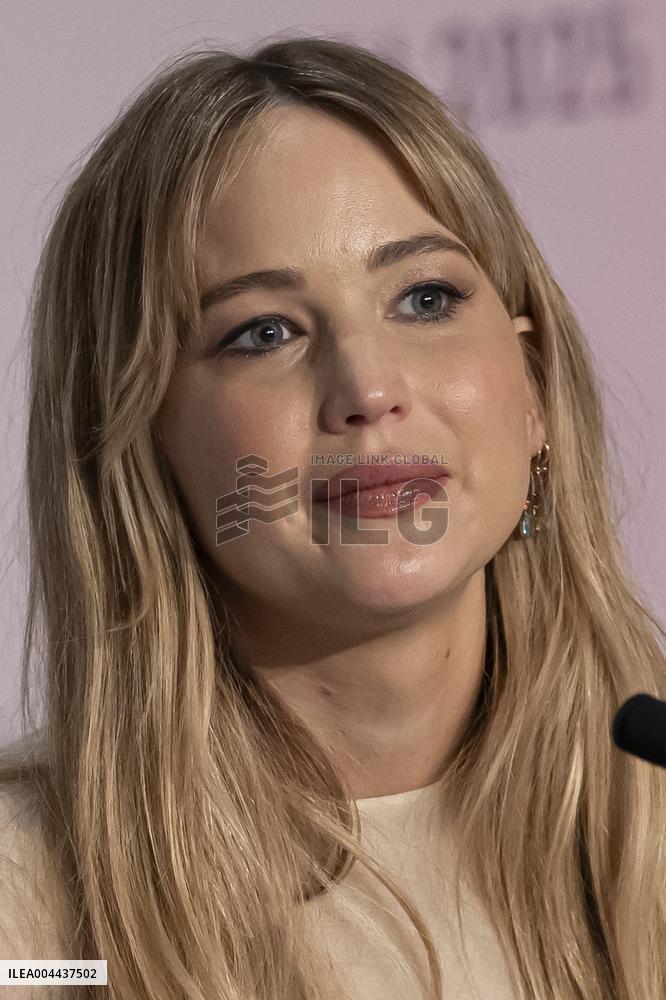 Cannes - Die My Love Press Conference