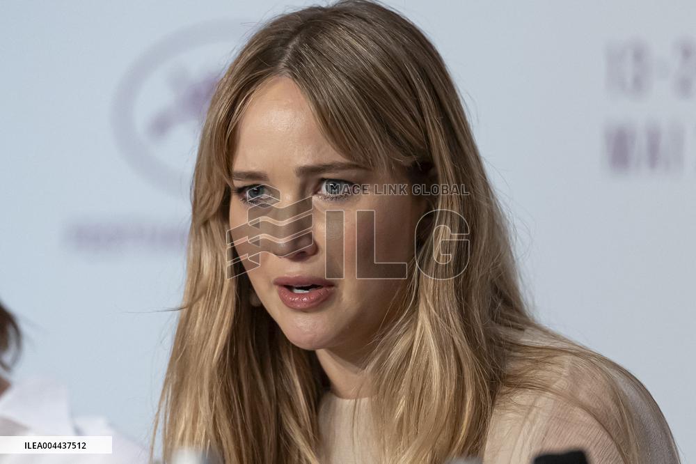 Cannes - Die My Love Press Conference