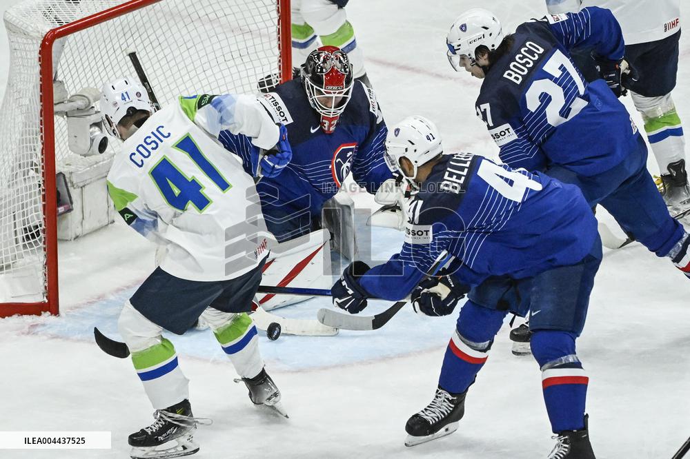 ICE HOCKEY WC FRANCE-SLOVENIA