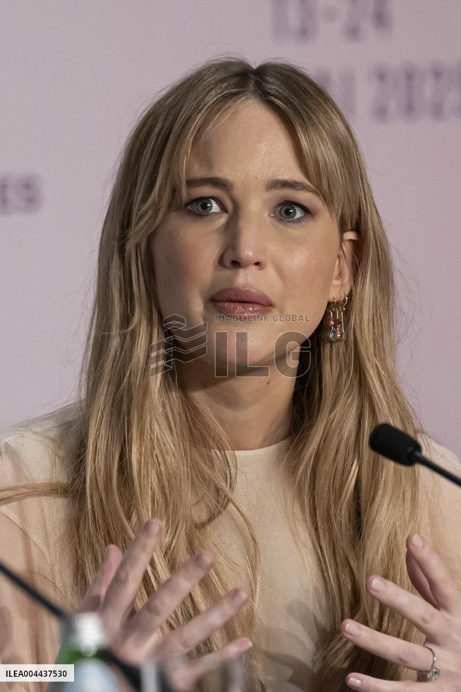 Cannes - Die My Love Press Conference