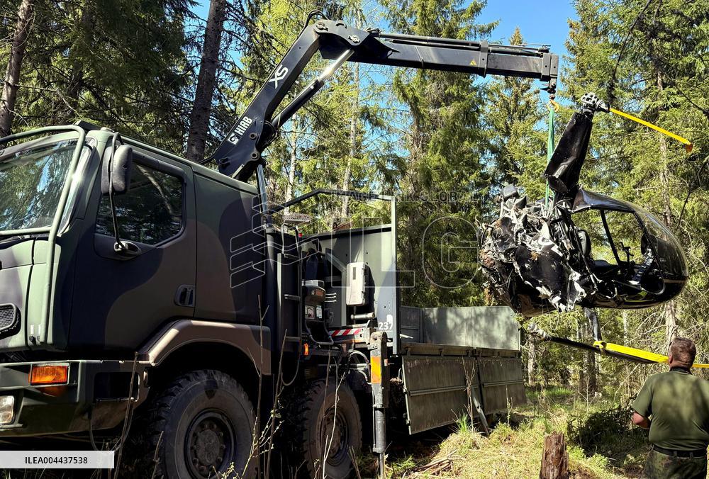 HELICOPTER - CRASH - EURA - FINLAND
