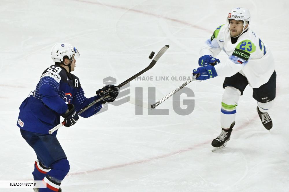 ICE HOCKEY WC FRANCE-SLOVENIA