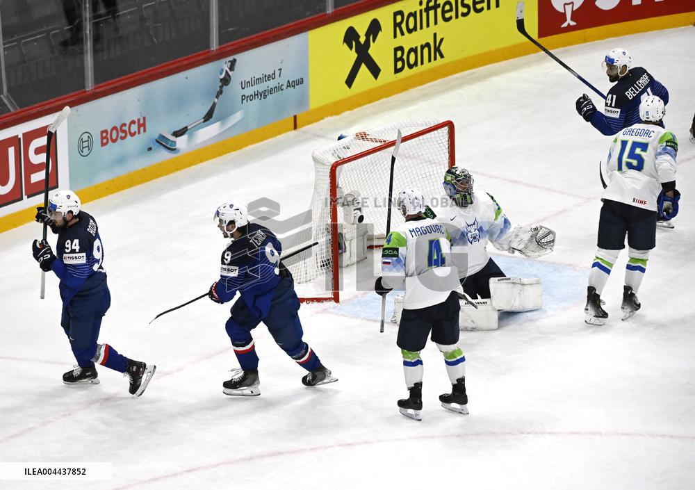 ICE HOCKEY WC FRANCE-SLOVENIA