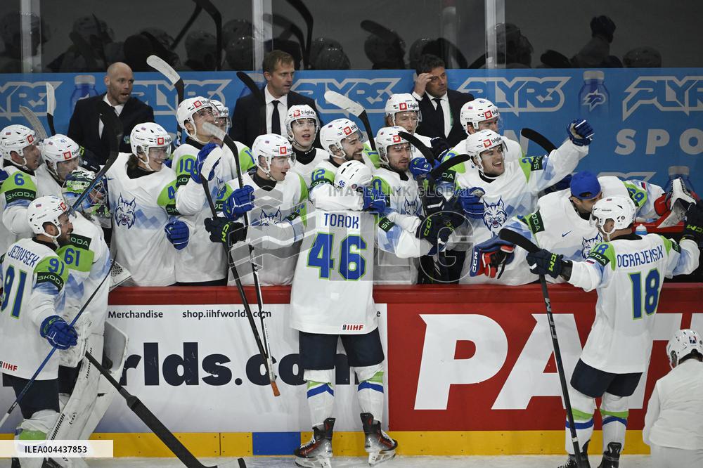 ICE HOCKEY WC FRANCE-SLOVENIA