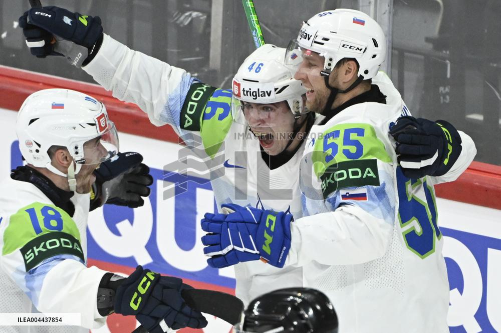 ICE HOCKEY WC FRANCE-SLOVENIA