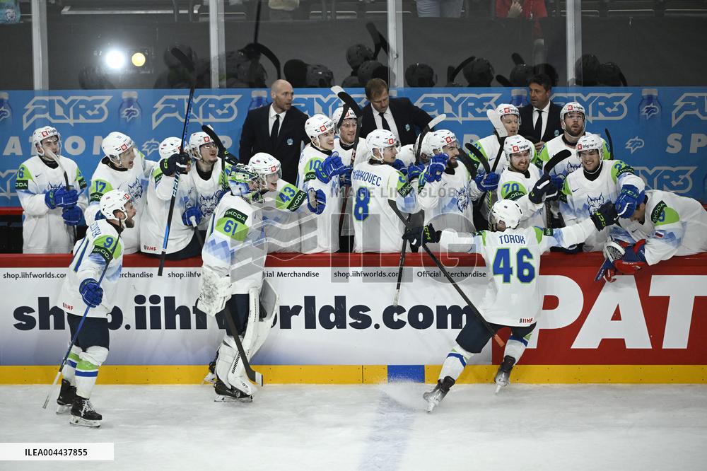 ICE HOCKEY WC FRANCE-SLOVENIA