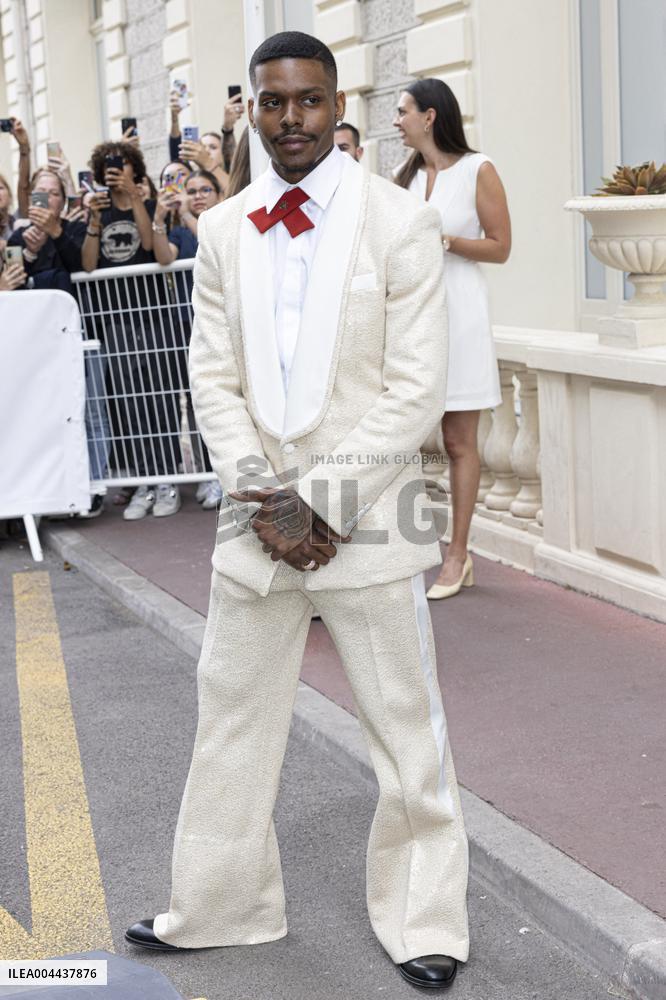 Cannes Cast of - Highest 2 Lowest -  leave Hotel Carlton Hotel to attend the screening MP