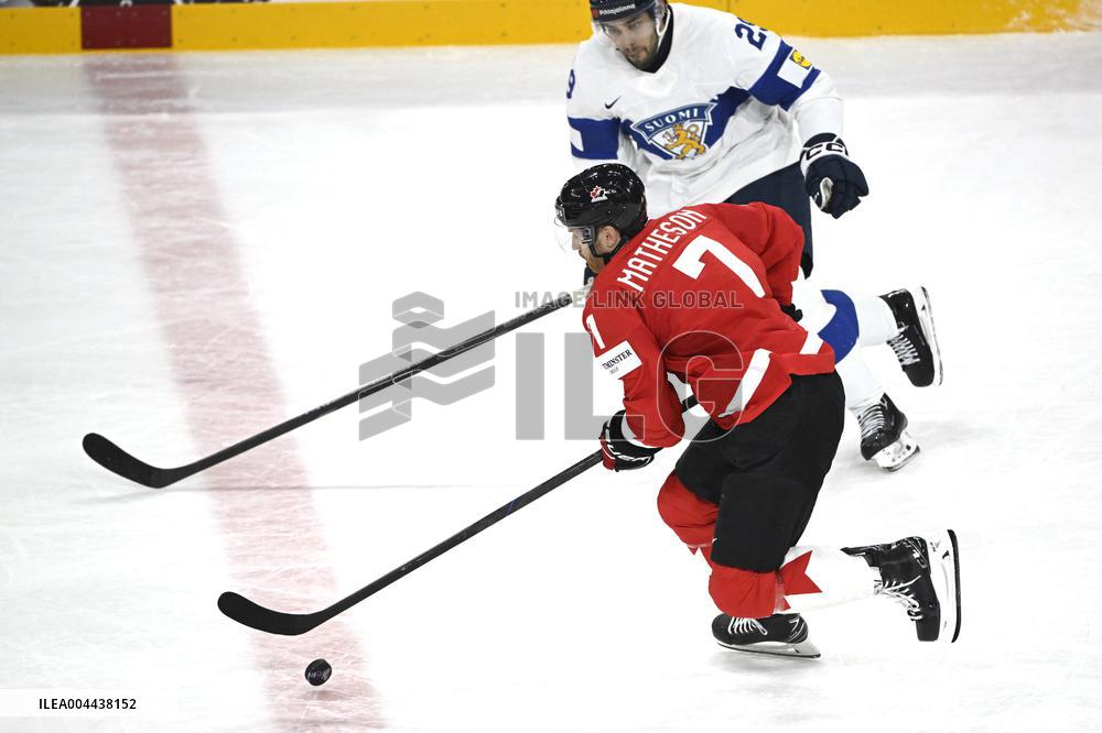 ICE HOCKEY WC CANADA-FINLAND