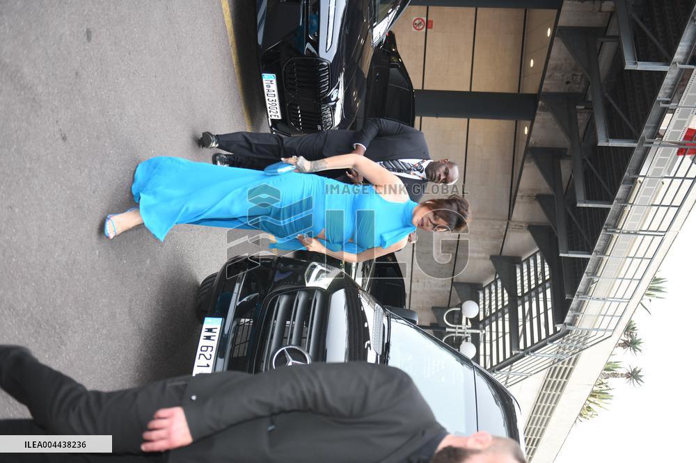 Rihanna Spotted in Cannes - France