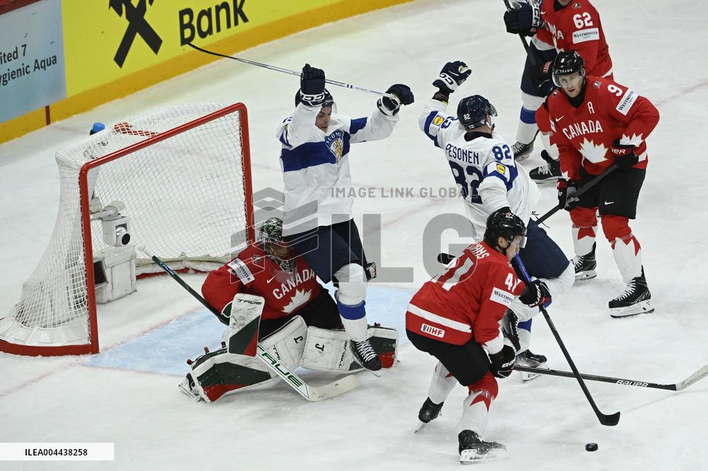 ICE HOCKEY WC CANADA-FINLAND