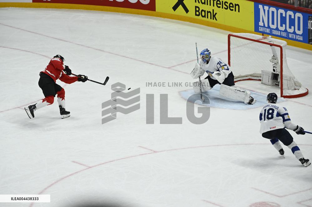 ICE HOCKEY WC CANADA-FINLAND