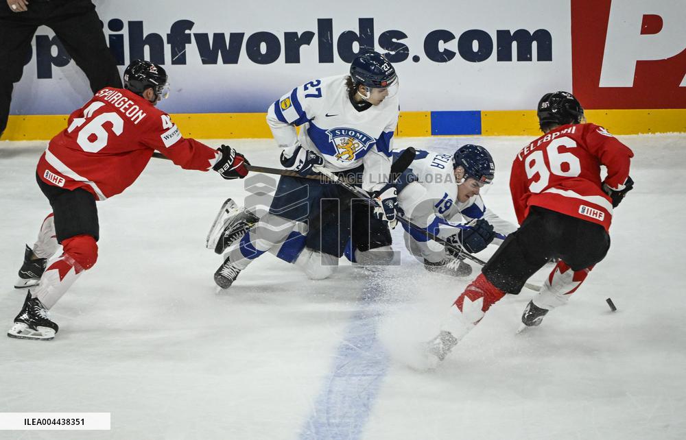 ICE HOCKEY WC CANADA-FINLAND