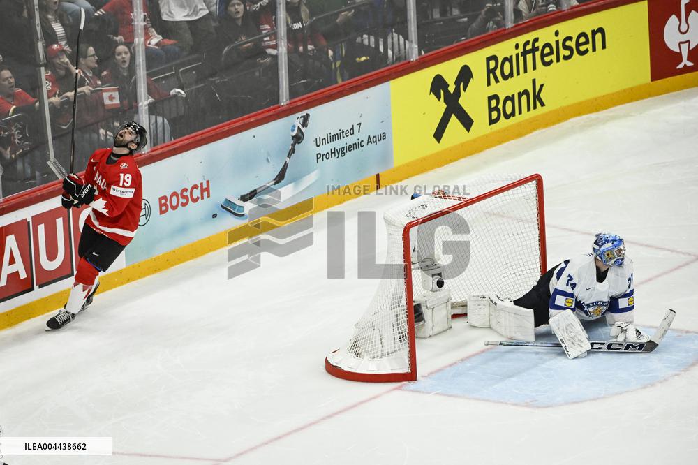 ICE HOCKEY WC CANADA-FINLAND