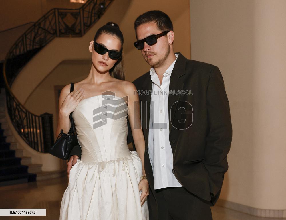 Cannes Barbara Palvin, Dylan Sprouse pose at Hotel Martinez MP