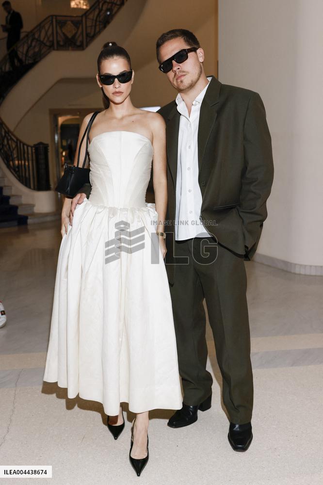 Cannes Barbara Palvin, Dylan Sprouse pose at Hotel Martinez MP