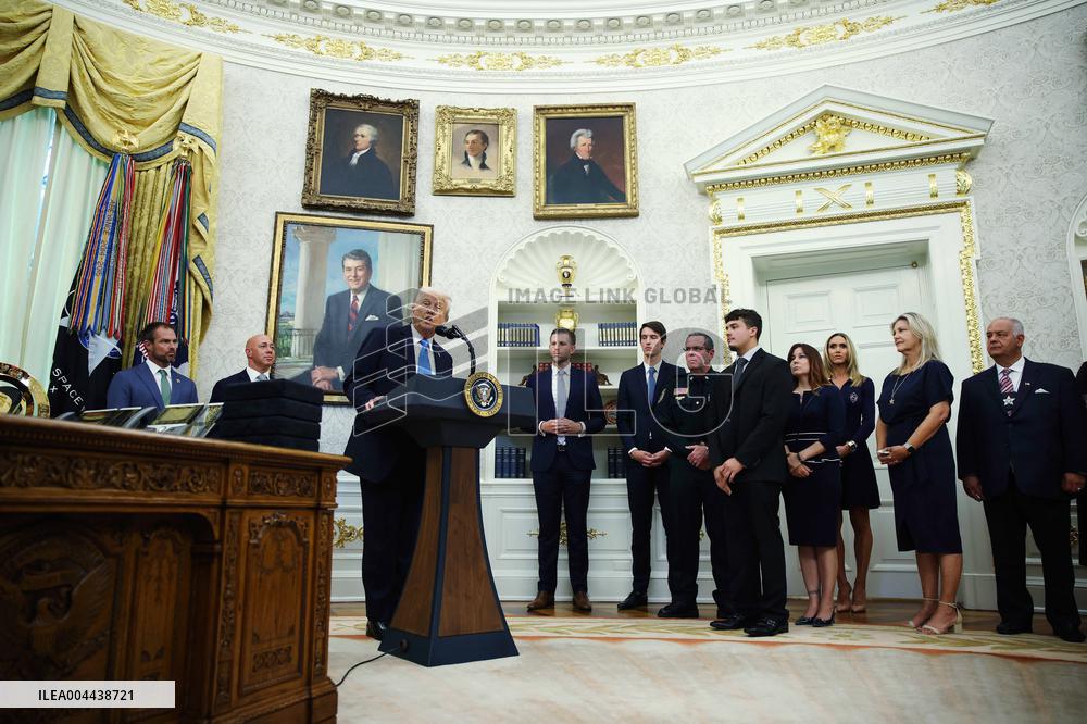 President Trump Hosts Law Enforcement Event
