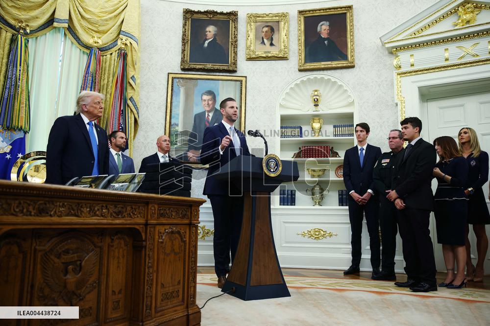 President Trump Hosts Law Enforcement Event