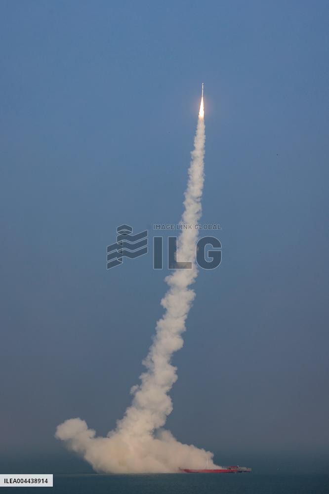Y5 Carrier Rocket Launched Ceres-1 in Rizhao