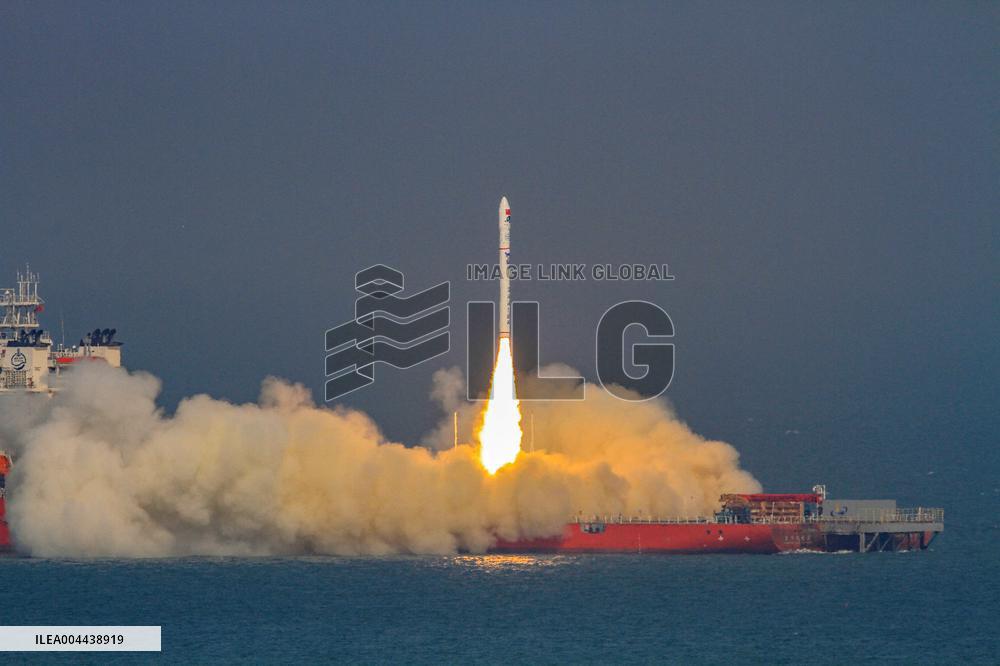 Y5 Carrier Rocket Launched Ceres-1 in Rizhao