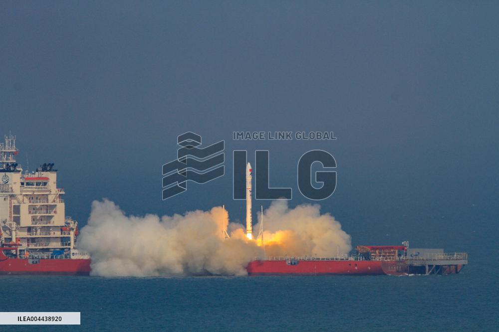 Y5 Carrier Rocket Launched Ceres-1 in Rizhao