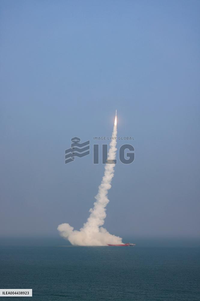 Y5 Carrier Rocket Launched Ceres-1 in Rizhao