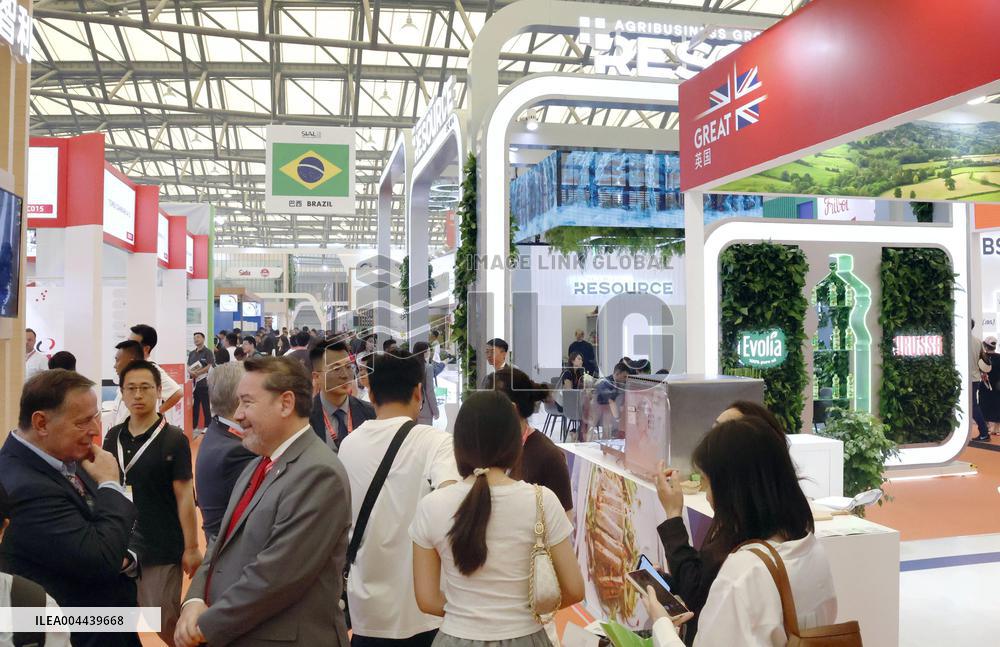 Food fair in Shanghai