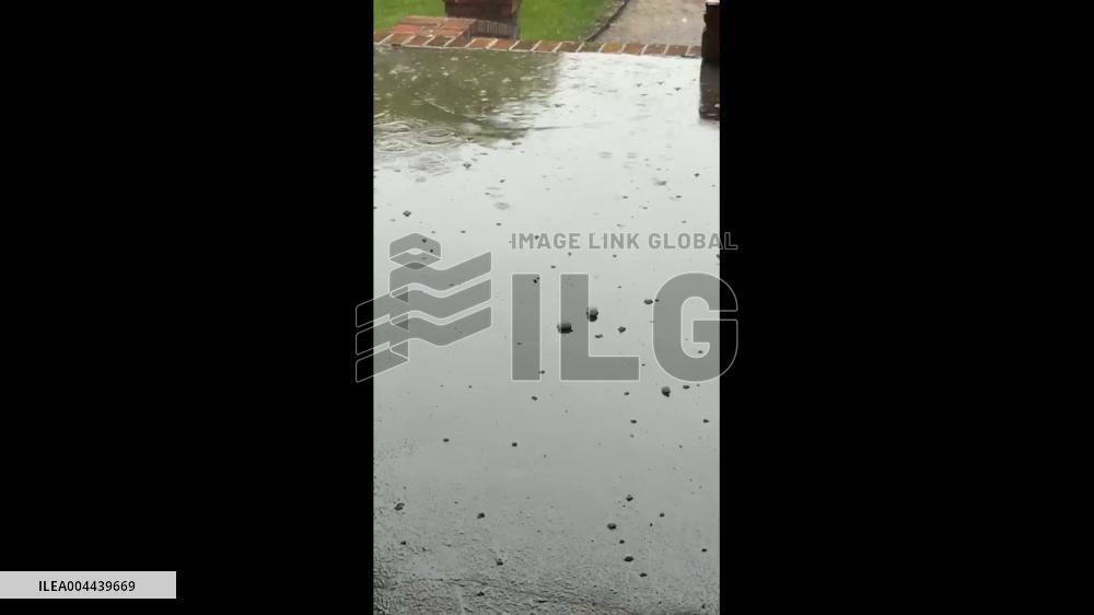 US: Intense Hail Pounds Oklahoma Amid Severe Weather Outbreak