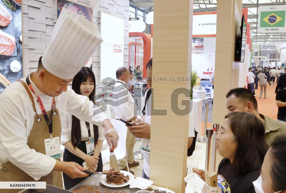 Food fair in Shanghai