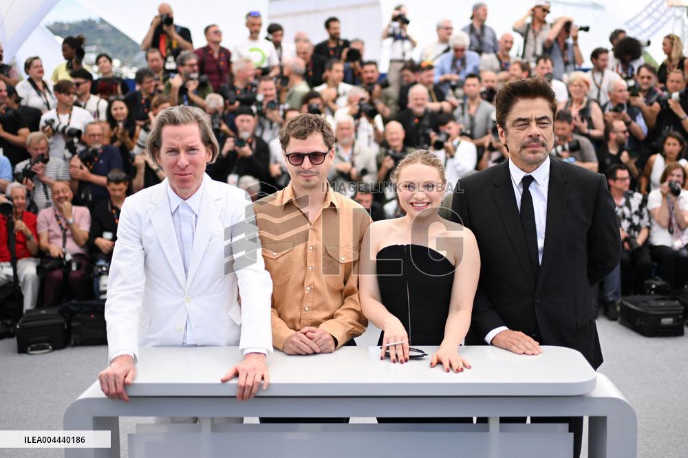 Cannes The Phoenician Scheme Photocall AM