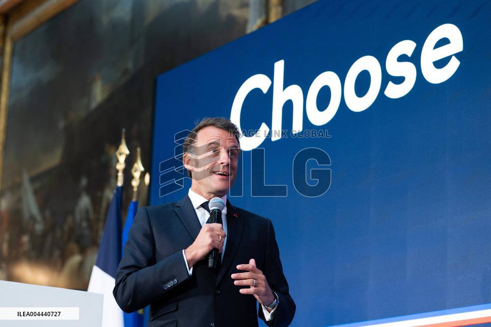 7th edition of the Choose France Summit - Versailles