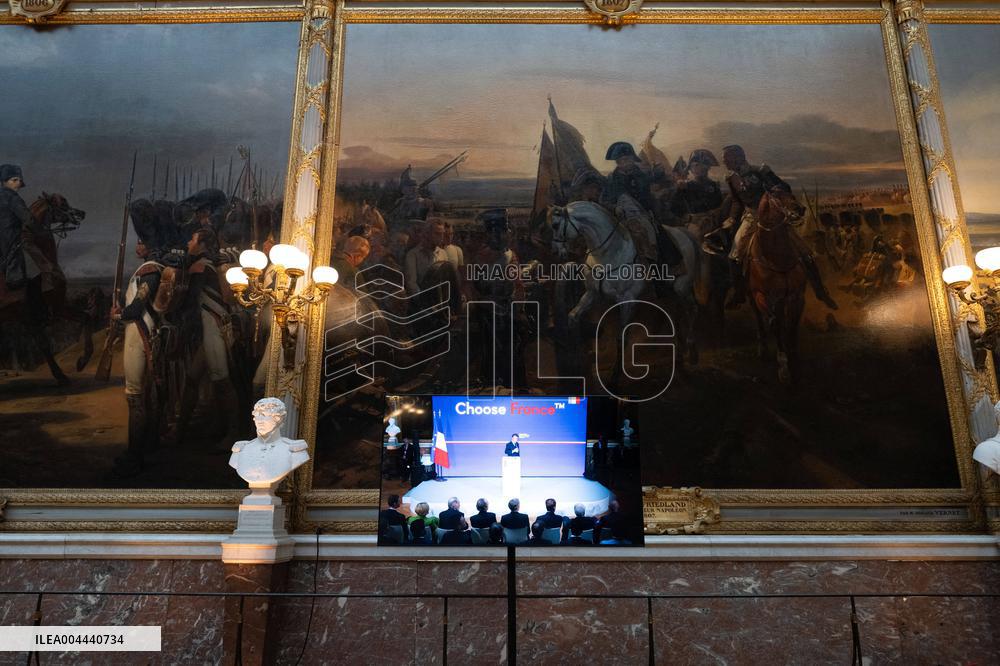 7th edition of the Choose France Summit - Versailles