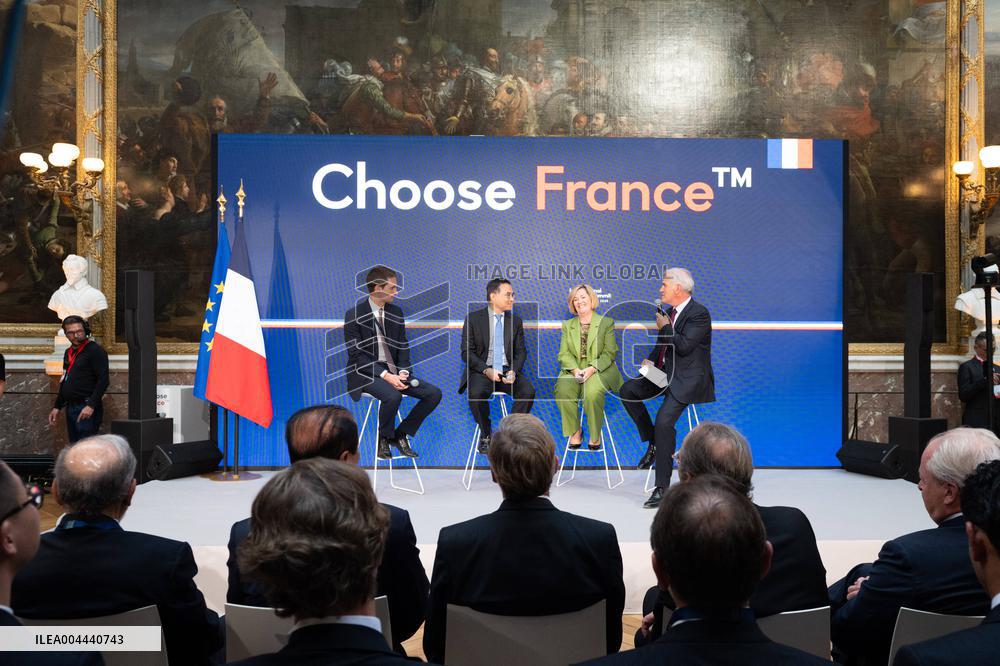 7th edition of the Choose France Summit - Versailles
