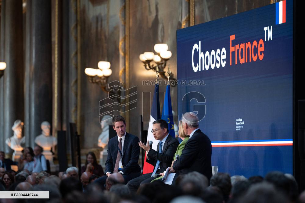 7th edition of the Choose France Summit - Versailles