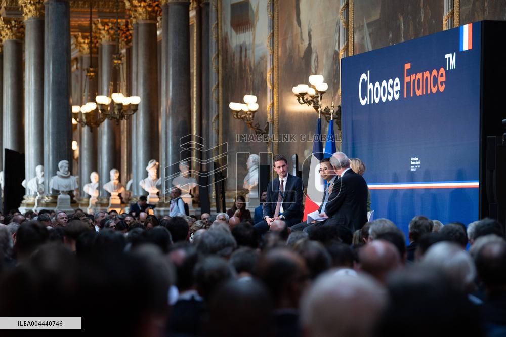7th edition of the Choose France Summit - Versailles