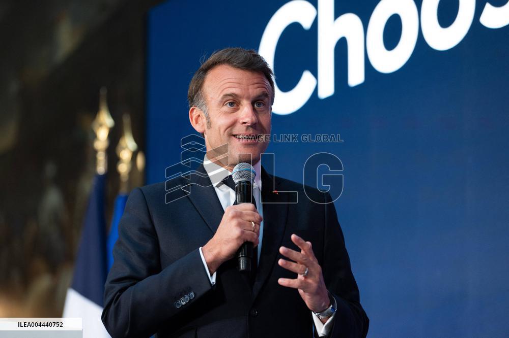 7th edition of the Choose France Summit - Versailles