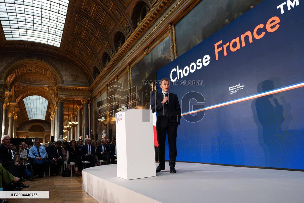 7th edition of the Choose France Summit - Versailles