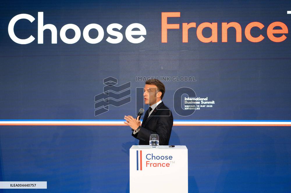 7th edition of the Choose France Summit - Versailles