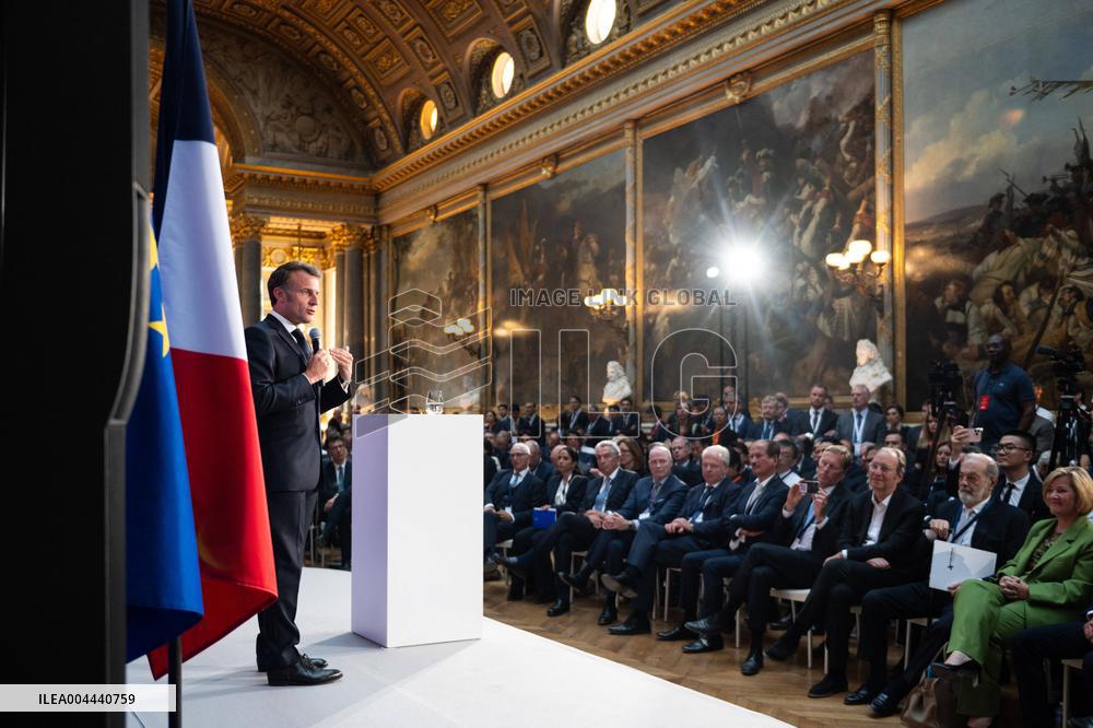 7th edition of the Choose France Summit - Versailles