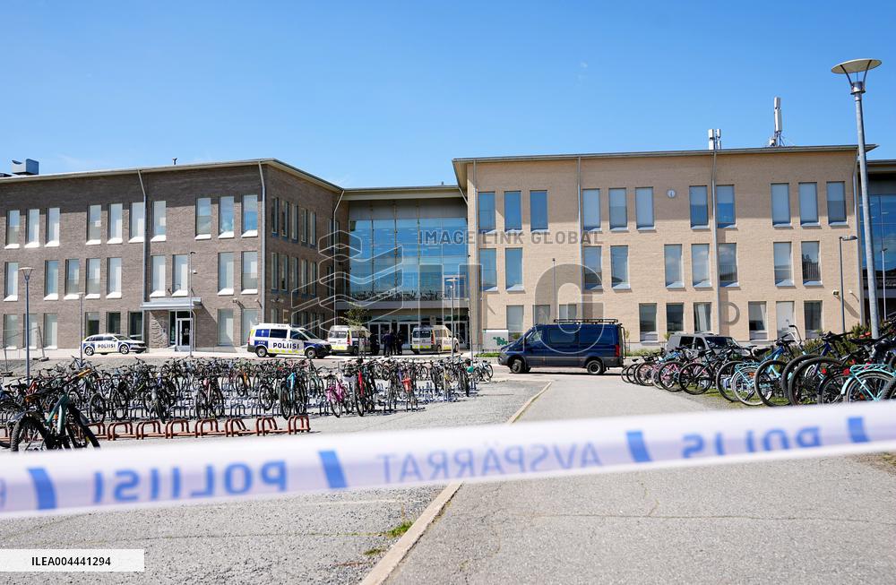 Stabbing insident at Vähäjärvi school in Pirkkala