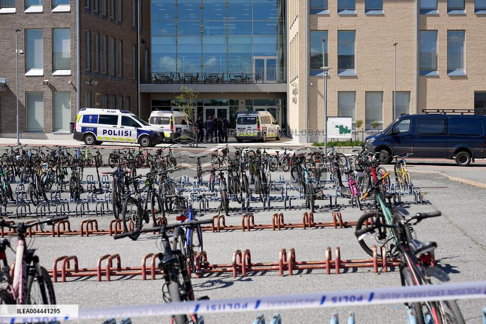 Stabbing insident at Vähäjärvi school in Pirkkala