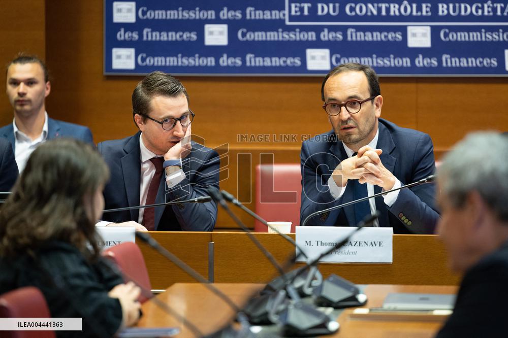 Hearing of Pierre-Edouard Sterin at the National Assembly - Paris